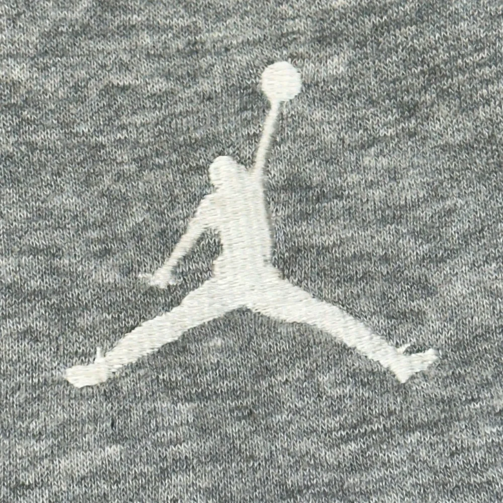 Jordan Gray Fleece Sweatpants XXL Jumpman Logo Athletic Joggers GUC